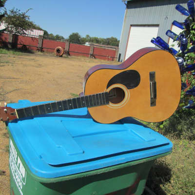 GREMLIN Acoustic Guitar As Is LOCAL only - strung up it should not be a horrible player image 1