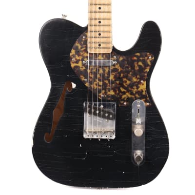 Berly Guitars Thinline T-Style Black Used image 1