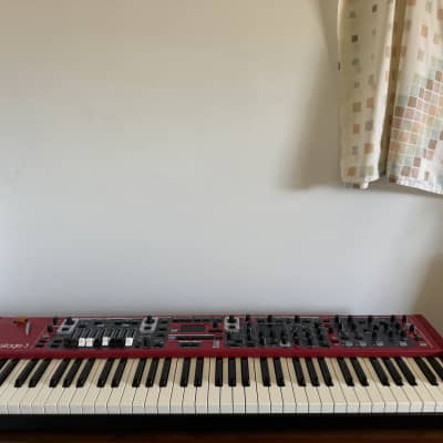 Nord Stage 3 SW73 Compact 73-Key Semi-Weighted Digital Piano 2017 - Present - Red + Nord Gig Bag!