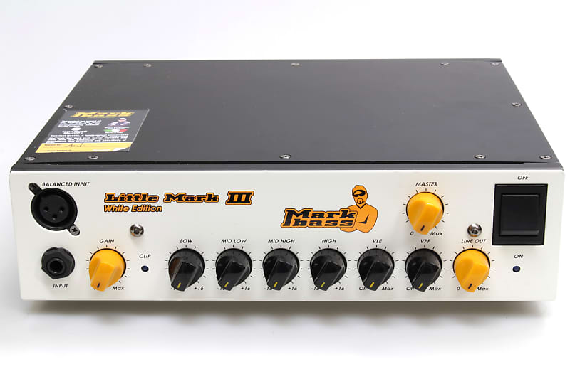 MARK BASS( Little Mark Ⅲ White Edition ) Markbass Little Mark III White Edition | Reverb