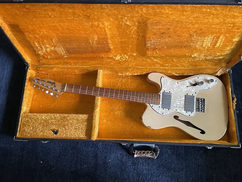 ギター Greco telecaster thinline spacey sounds Greco Spacey Sounds Thinline Blonde Deluxe Tele | Reverb