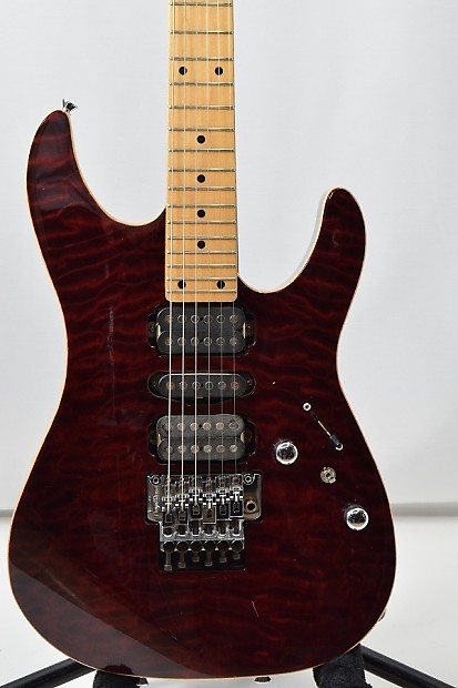 Schecter Japan NV-III-24-BW See Thru Red | Reverb