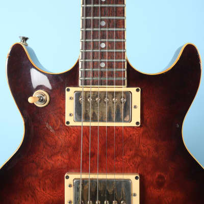 1982 Ibanez Artist AR-105 Tobacco Sunburst Antique Violin Electric Guitar image 4