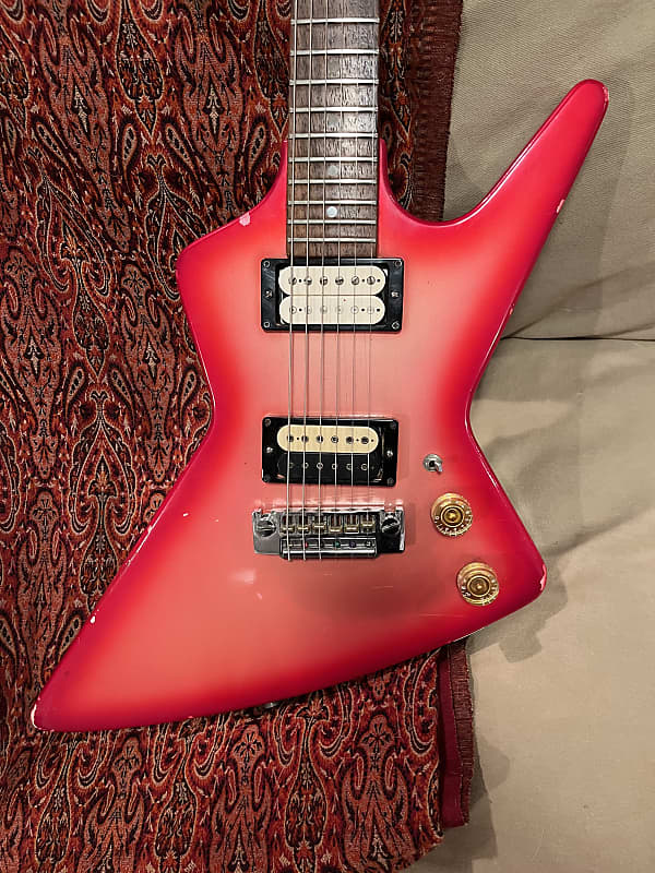 Dean USA Baby Z 1983 - Pearl Red Burst | Reverb