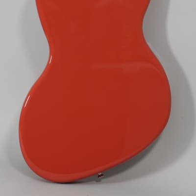 2021 Fender Kurt Cobain Jag-Stang Fiesta Red Electric Guitar w/Gig Bag image 6