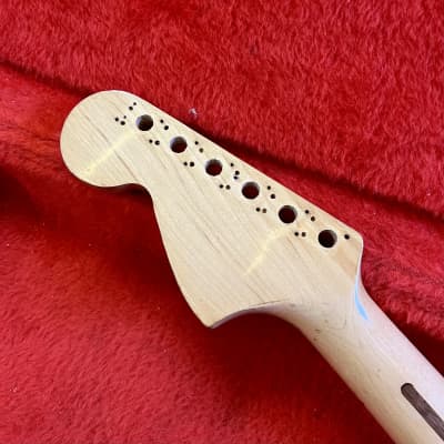 Fender Stratocaster guitar neck 1972 - Maple original vintage USA 3 bolt image 5