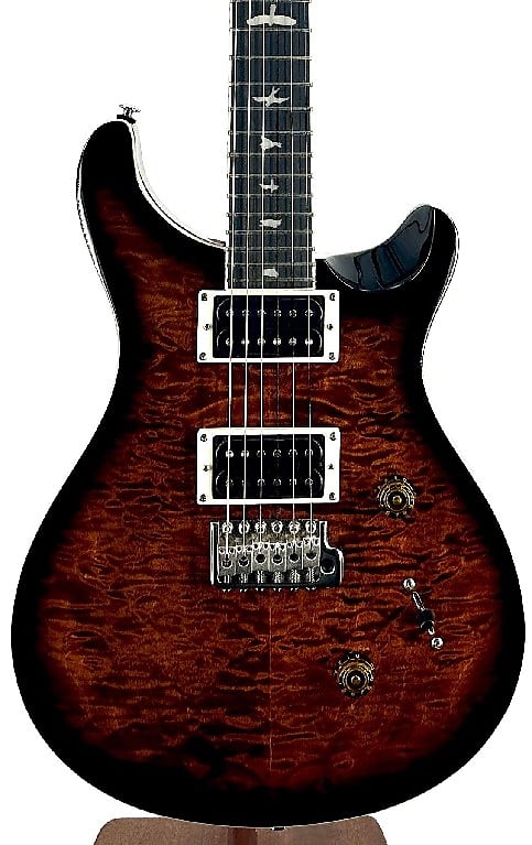 PRS SE Custom 24 Electric Guitar Black Gold Sunburst with Gigbag SER#: CTIG080024 image 1