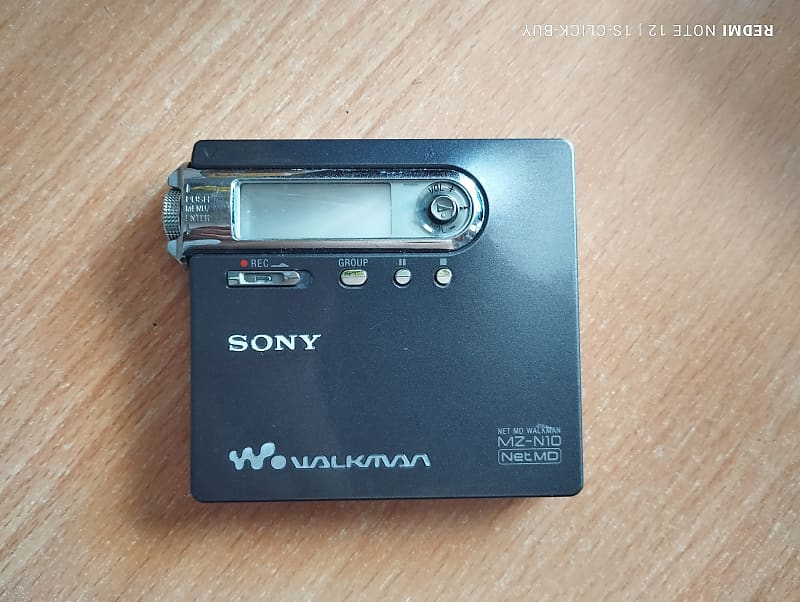 Sony Walkman Net MD Portable mini disc Player MZ N10 gray Reverb UK