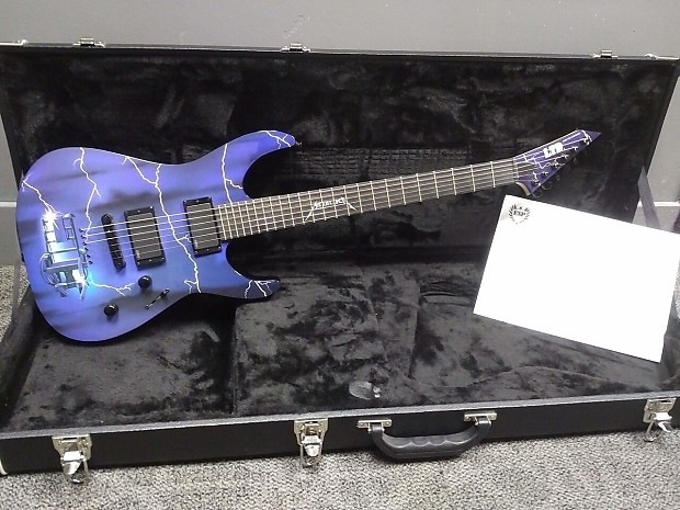 Esp ltd ride top the lightning guitar