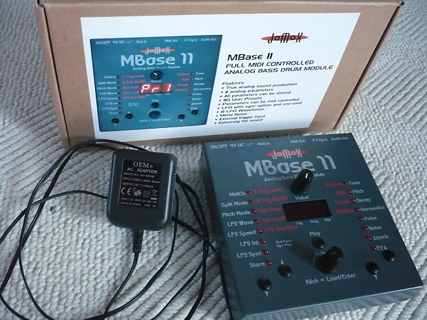 Jomox Mbase 11 アナログバスドラムモジュール MBase 11 アナログバスドラムモジュール