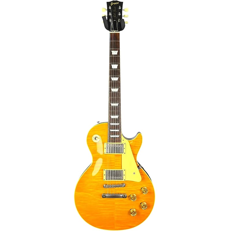 Greco EG-550 Les Paul 1991 - Lemon Burst | Reverb