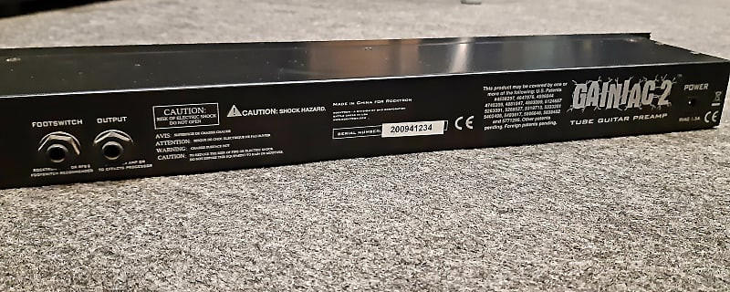 希少！ROCKTRON/ロックトロン GAINIAC2 真空管プリアンプ 希少！ROCKTRON/ロックトロン GAINIAC2 真空管プリアンプ