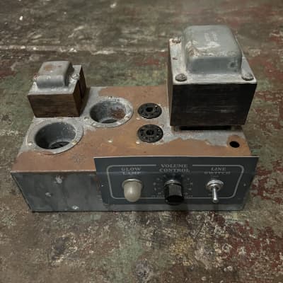 Bell & Howell Filmosound Tube Amp with Goodmans Alnico Speaker and Cabinet image 3