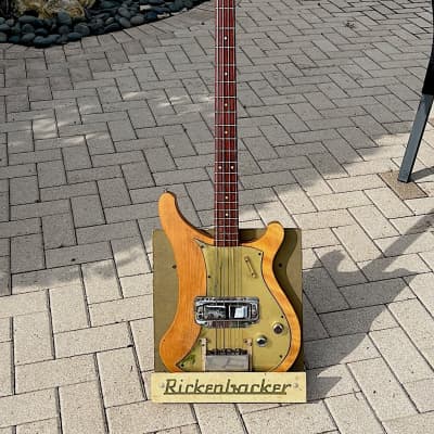 Rickenbacker 4000 Bass 1959 - a crazy cool 100% original 1 of 50 ever made in its Mapleglo finish. image 14