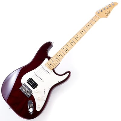 Suhr Guitars JE-Line Classic S Ash HSS (Trans Plum/Maple