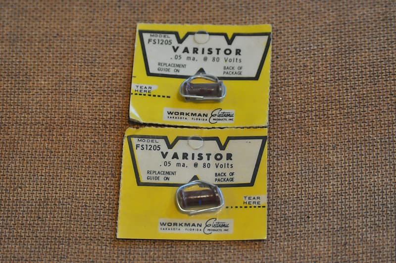 Workman Electronic Products Inc FS1205 varistor for Magnatone Reverb
