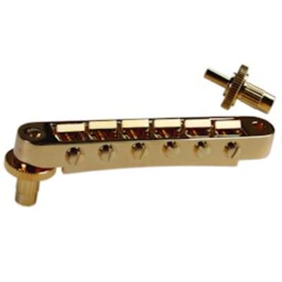 Gibson Nashville Tune-O-Matic Bridge w/Full Assembly - Gold for sale