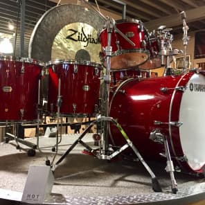 Yamaha Absolute Maple Hybrid Red Autumn | Reverb Canada