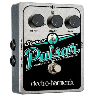New Electro-Harmonix EHX Stereo Pulsar Analog Tremolo Guitar Effects Pedal! image 1