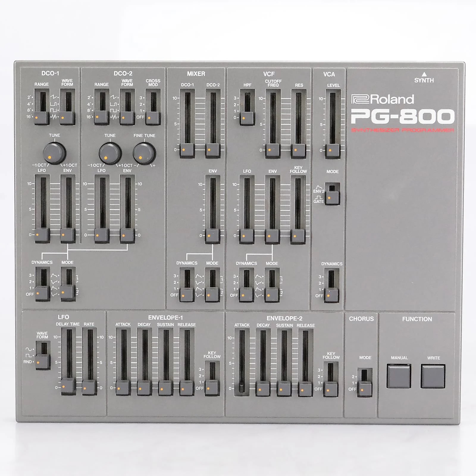 Roland PG-800 Synthesizer Programmer | Reverb