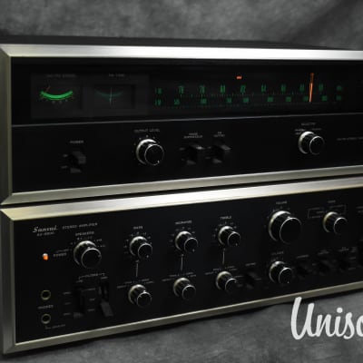 Sansui tu-9500 + au-9500 Pair Japanese Vintage AM/FM Stereo Tuner image 1