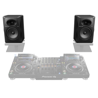 Pioneer DJ VM-80 8" Active Powered Studio Reference Monitor Speaker w Stands image 9