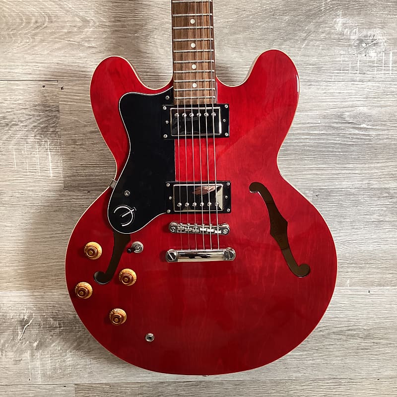 Epiphone dot left sales handed