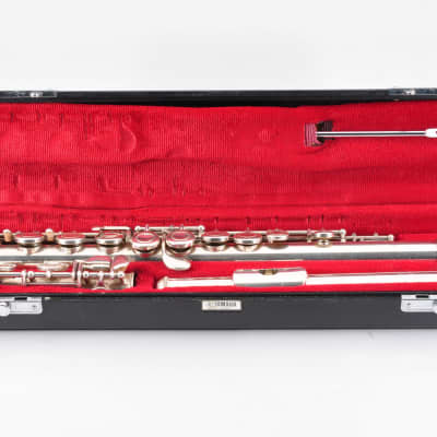 Yamaha YFL-311 Flute Silver Made in Japan w/Hardcase Used From Japan #025123 image 2