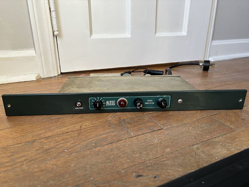 Vintage 1965 Altec 1566 Tube Mic Preamp w/ Transformer In/Out 1567