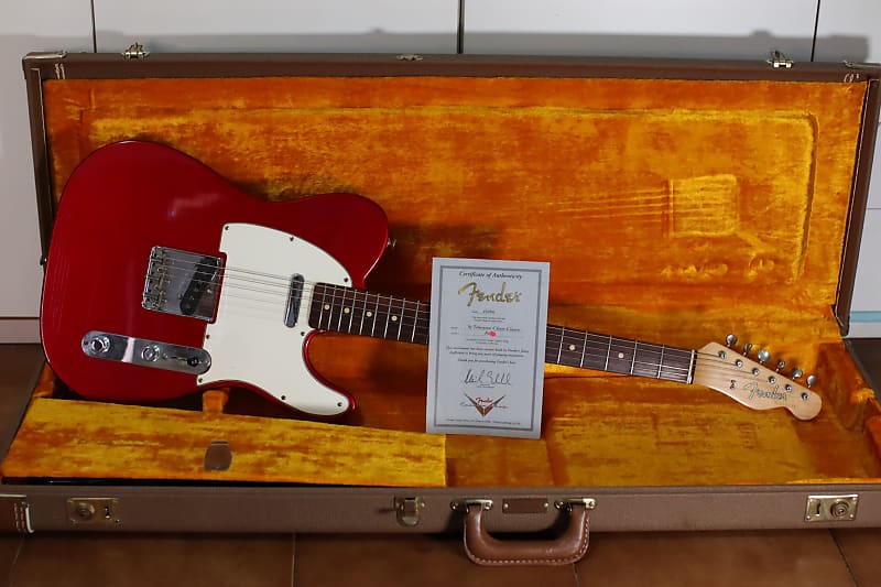 Fender Custom Shop ‘63 Telecaster Closet Classic Relic 2000 Candy Apple Red image 1