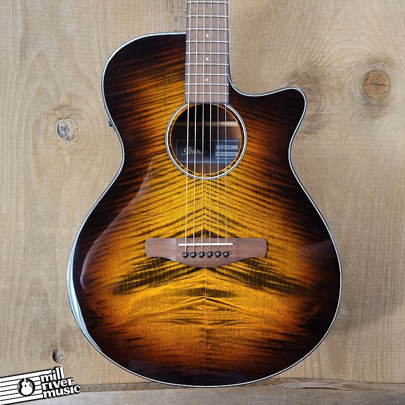 Ibanez AEG70-TIH Acoustic/Electric Guitar Tiger Burst Used