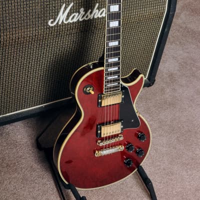 Orville by Gibson Les Paul Custom 赤 1988 Orville By Gibson Les Paul Custom Wine Red w/ Bigsby