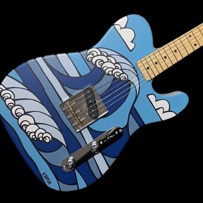 Fender Japan teams up with Hawaiian surf artist Heather