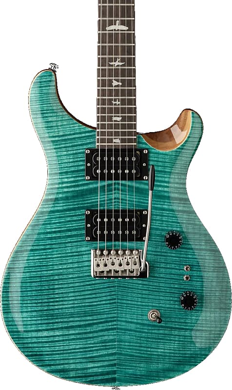 PRS SE Custom 24-08 Electric Guitar, Rosewood Fingerboard, Turquoise |  Reverb