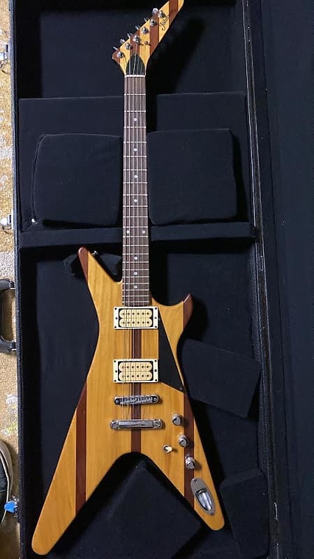 NAMM 1986 PROTOTYPE Johnson Stremel Spy 6N #002 - Natural W/ HSC image 1