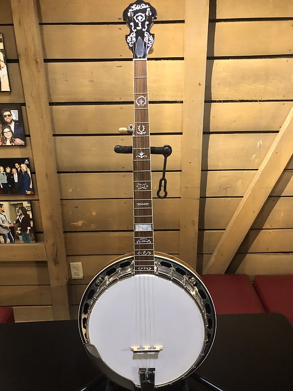 Gold Star GF-100W Banjo with Deluxe Case image 1