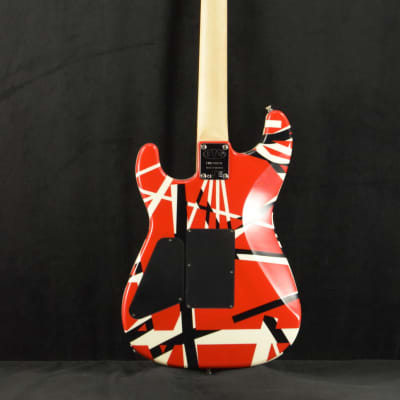 Demo - EVH Striped Series Red with Black Stripes image 9