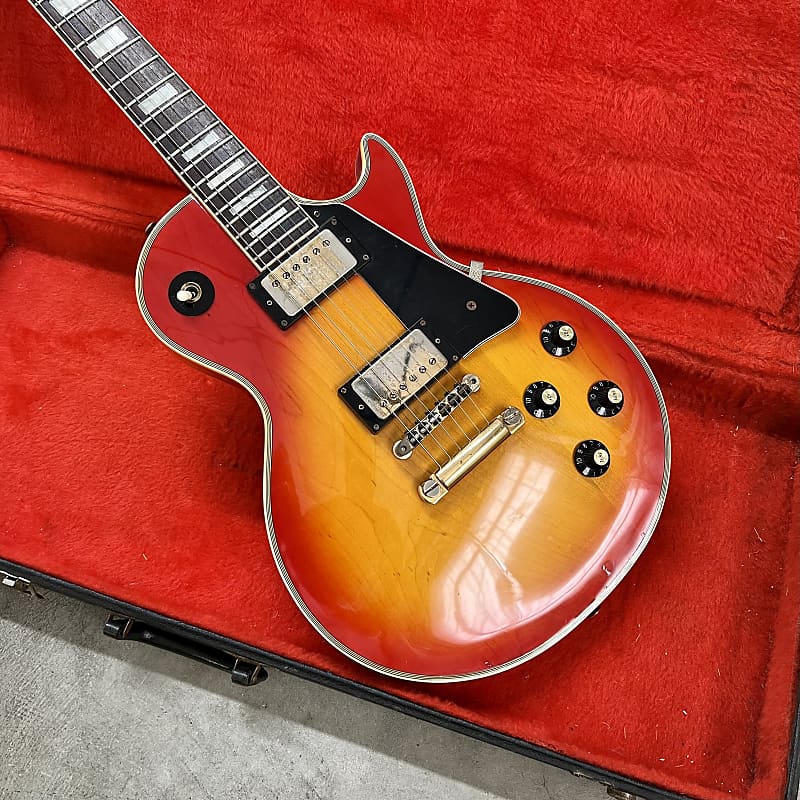 1981 Greco EG-500 Super Power Custom Violin Burst Les Paul