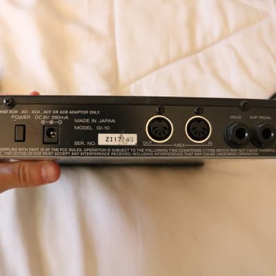 ONE OF A KIND: Roland G707 w/ installed Roland GK MIDI Pickup, MIDI Cable, Roland GI-10 w/ PSU image 13