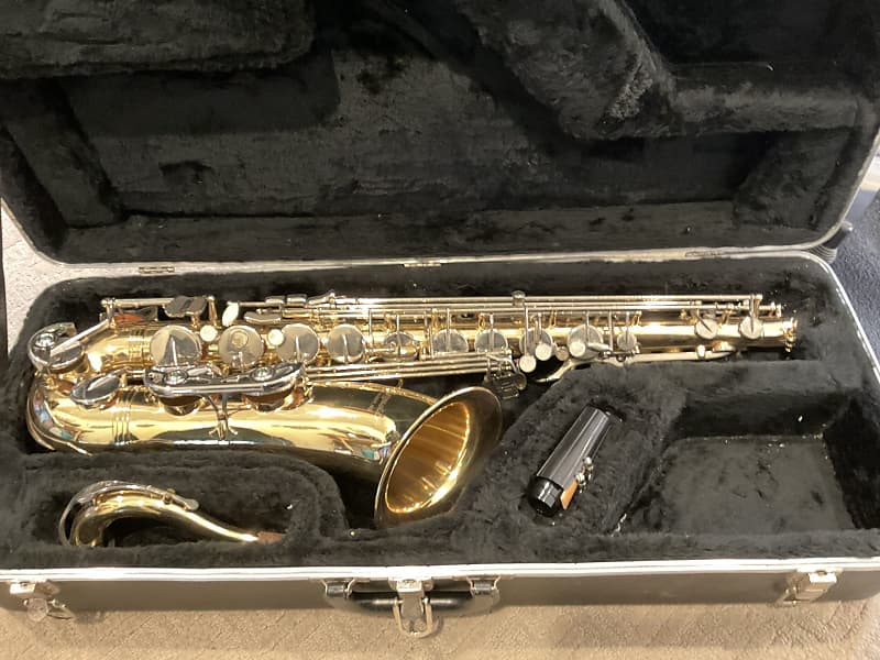 Reynold Elkhart 2010s Gold Lacquer Finish Sax Reverb