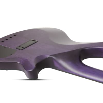 Schecter C-4 GT Bass LH Satin Trans Purple image 6
