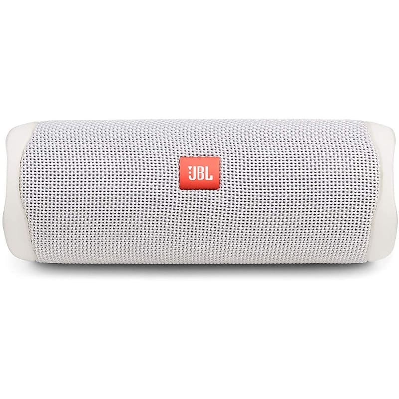 JBL Flip 5 Portable Waterproof Bluetooth Speaker (White) image 1