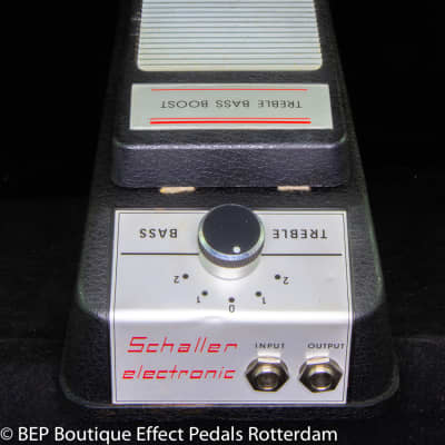 NOS Schaller Treble Bass Booster 1987 made in West Germany image 5