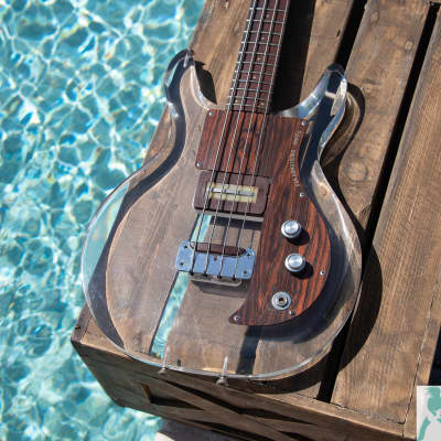Classic, All Original 1969 Ampeg Dan Armstrong Lucite (Plexiglass) Bass - Made in the USA image 7