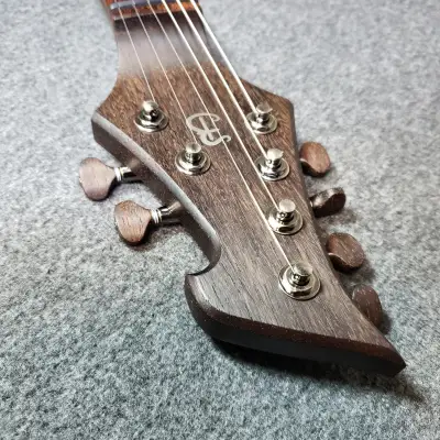 Barlow Guitars  Heron 2023 Chocolate Maple / Madagascar Rosewood image 16