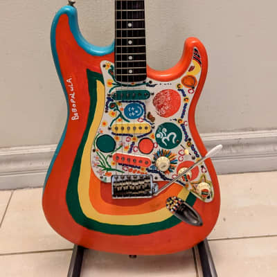 Fender Stratocaster ROCKY Vintage American USA '62 Reissue Custom Built Hand Painted for sale