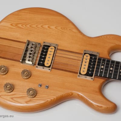 Kay Double Cut, Natural, Neck Through, ebony fingerboard 70's Vintage image 5