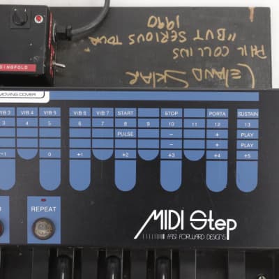 Fast Forward Designs Midi Step Bass Pedal Phil Collins Tour Leland Sklar#39539 image 5