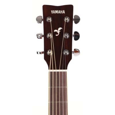 Yamaha FS-TA Transacoustic Brown Sunburst Acoustic Guitar image 4