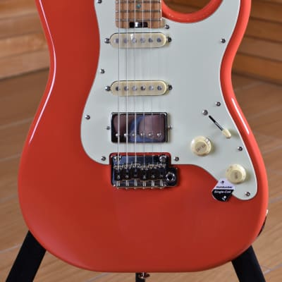 Schecter Traditional Route 66 Santa Fe HSS Sunset Red imagen 2